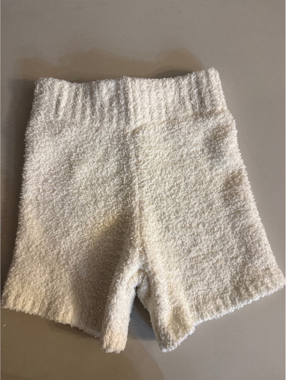 Skims, high-rise sweater shorts size XS